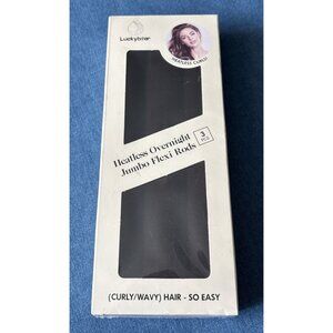 Luckybear Heatless Overnight Jumbo Flexi Rods Hair Curlers